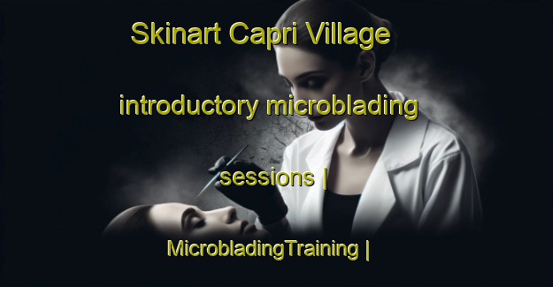 Skinart Capri Village introductory microblading sessions | MicrobladingTraining | MicrobladingClasses | SkinartTraining-United States
